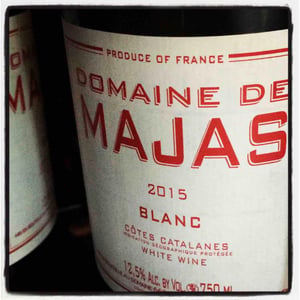 Majas Blanc - Domaine de Majas - Agnès & Alain Carrère 