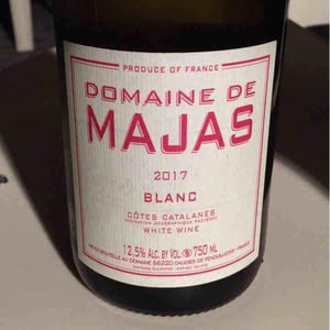 Majas Blanc - Domaine de Majas - Agnès & Alain Carrère 