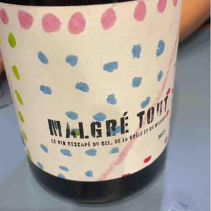 Malgré Tout Rouge (Magnum) - Les Dolomies - Céline & Steve Gormally -2021