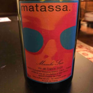 Domaine Matassa - Tom Lubbe - Mambo Sun