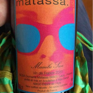 Domaine Matassa - Tom Lubbe - Mambo Sun