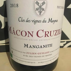Manganite - Clos des Vignes du Maynes - julien-guillot