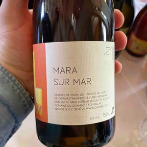 Mara sur Mar - Domaine du Chambet - Anthony Fonjallaz 