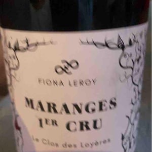 Maranges Sur le Bois - Domaine Fiona Leroy - Fiona Leroy -2019