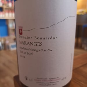 Sur Le Bois - Domaine Bonnardot - antoine-ludovic-emilien-bonnardot