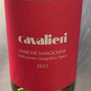 Marche Sangiovese IGT - Cavalieri - Gabriele Benedetti -2021