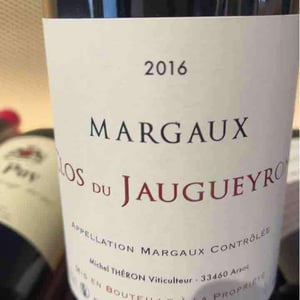 Margaux - Clos Du Jaugeyron - Michel Théron & Stéphanie Destruhaut 