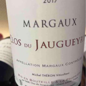 Margaux - Clos Du Jaugeyron - Michel Théron & Stéphanie Destruhaut 