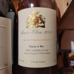 Marie-Elisa - Château le Puy - jean-pierre-pascal-amoreau
