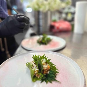 Marinated Gamba , Tamarind , Orange , Oyster Cream … Enjoy Chef 💋 - Kiss the Chef - 772723