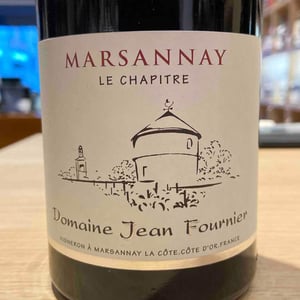 Marsannay Le Chapitre - Domaine Jean Fournier - Laurent Fournier -2019