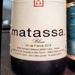 Domaine Matassa - Tom Lubbe - Matassa Blanc