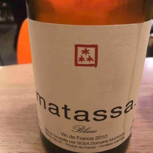 Domaine Matassa - Tom Lubbe - Matassa Blanc