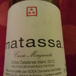 Domaine Matassa - Tom Lubbe - Matassa Blanc