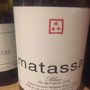 Matassa Blanc 2015
