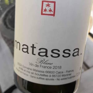 Domaine Matassa - Tom Lubbe - Matassa Blanc