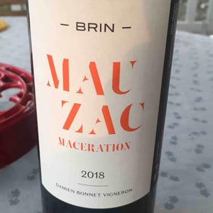 Mauzac Macération - Domaine de Brin - damien-bonnet