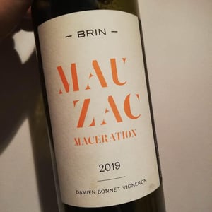 Mauzac Macération - Domaine de Brin - Damien Bonnet 