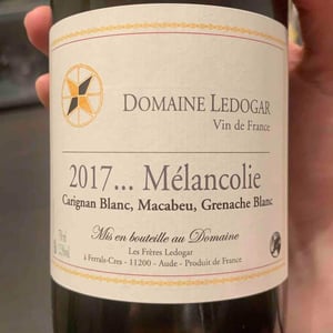 Mélancolie - Domaine Ledogar - Xavier, Mathieu & Benoît Ledogar 