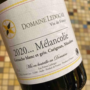 Mélancolie - Domaine Ledogar - xavier-mathieu-benoit-ledogar