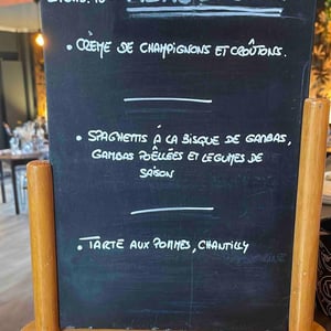 Menu Du Jour - La Verrerie - 701176
