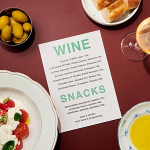 Menu - Enoteca - 784621
