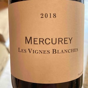 Mercurey "Les Vignes Blanches" - Domaine de Chassorney - frederic-cossard