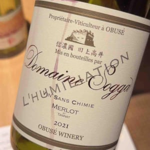 Merlot - Vin Sans Chimie - Domaine Sogga - Obusé Winery - Akihiko Soga 