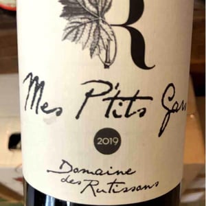 Mes P'tits Gars - Domaine Des Rutissons - Laurent Fondimare et Wilfrid Debroize 