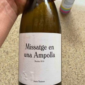 Vinya Oculta - Amós Bañeres - Missatge en una Ampolla