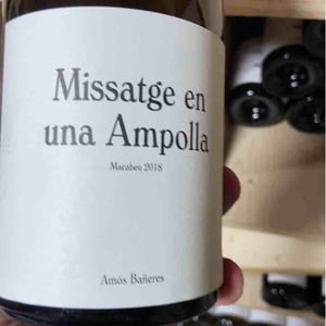 Missatge en una Ampolla - Vinya Oculta - amos-baneres