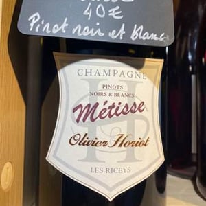 Métisse Noirs & Blancs - Champagne Olivier Horiot - Olivier Horiot 