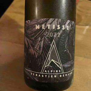 Métisse - Domaine Les Alpins - Sébastien Bénard -2016
