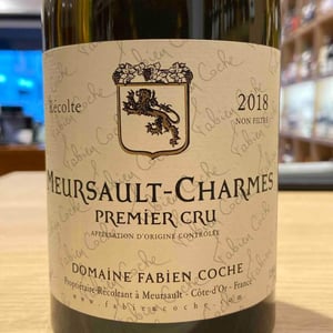 Meursault-Charmes Premier Cru - Fabien Coche - Fabien Coche -2018