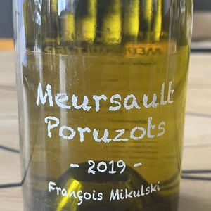 Meursault Poruzots - Francois mikulski - Marie-Pierre et François Mikulski -2019