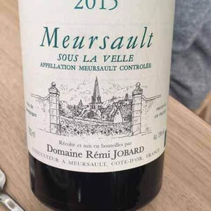 Meursault "Sous La Velle" - Rémi Jobard - remi-jobard