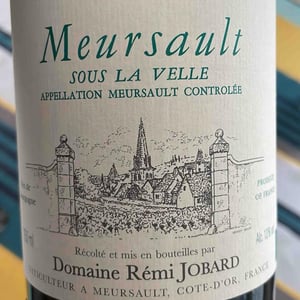 Meursault "Sous La Velle" - Rémi Jobard - remi-jobard