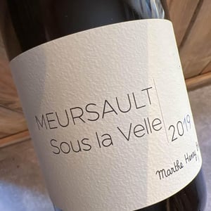 Meursault Sous La Velle - Marthe Henry Boillot - Marthe Henry Boillot -2019