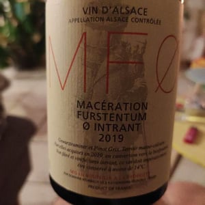 MFØ Maceration furstentum Intrant - Domaine Weinbach - catherine-theo-faller