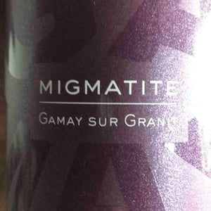 Migmatite - Vins de la Madone - Gilles Bonnefoy 
