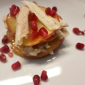 Millefoglie Mela E Anguilla - Ristorante Vecchia Piacenza - 751451