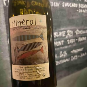 Mineral + - Un Saumon Dans la Loire - Marie Thibault & Frantz Saumon 