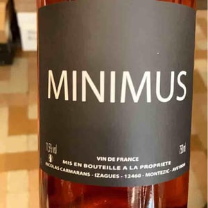 Minimus Rosé - Nicolas Carmarans - nicolas-carmarans
