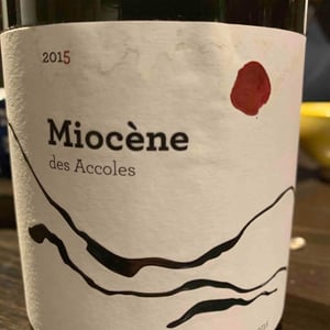 Miocène - Domaine Des Accoles - florence-olivier-leriche