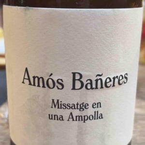 Missatge en una Ampolla - Vinya Oculta - Amós Bañeres 