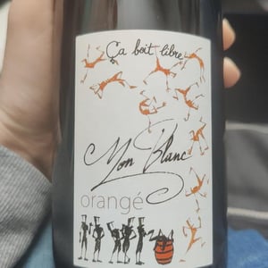Mon Blanc Orangé