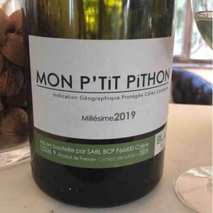 Mon P'tit Pithon Blanc