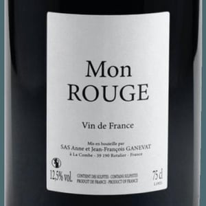 Mon Rouge - Domaine Ganevat - anne-jean-francois-ganevat