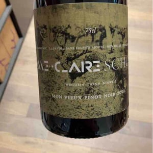 Mon Vieux Pinot Noir - Schott Weine - Aroma der Landschaft - Anne-Claire Schott 