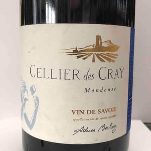 Mondeuse - Domaine du Cellier des Cray - Adrien Berlioz 